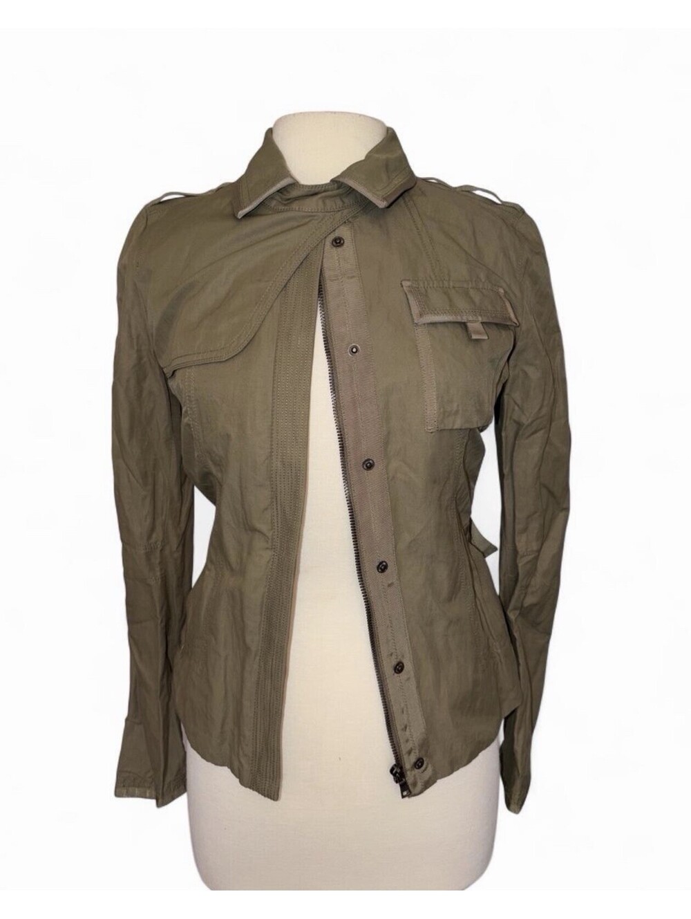 Elie Tahari A Vintage Military-inspired Utility Jacket Women's